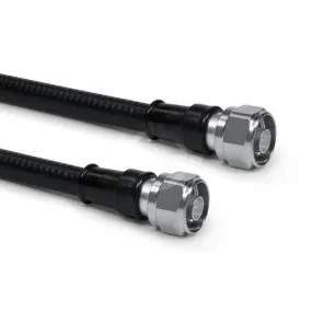 Cable coaxial confeccionado SF 3/8"-50-FR N macho N macho 0.5 m